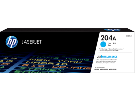 OEM HP 204A Toner Cartridge - Cyan