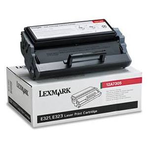 OEM Lexmark 12A7305 Toner Cartridge - Black