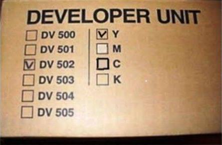 OEM Kyocera DV-512Y Developer - Yellow