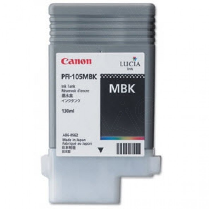 OEM Canon PFI-105MBK Ink Cartridge - Matte Black