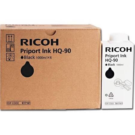 OEM Ricoh HQ-90 Ink Cartridge - Black