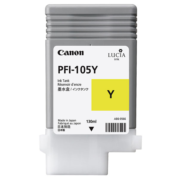 OEM Canon PFI-105Y Ink Cartridge - Yellow