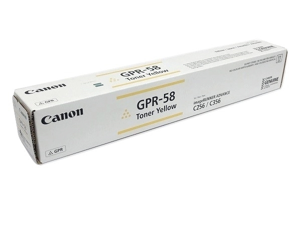 OEM Canon GPR-58 Toner Cartridge - Yellow