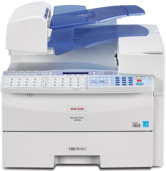 Ricoh FAX 4430L Mono Fax Machine Demo
