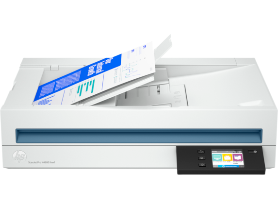 Refurbished HP ScanJet Pro N4600 fnw1 Color Flatbed Scanner