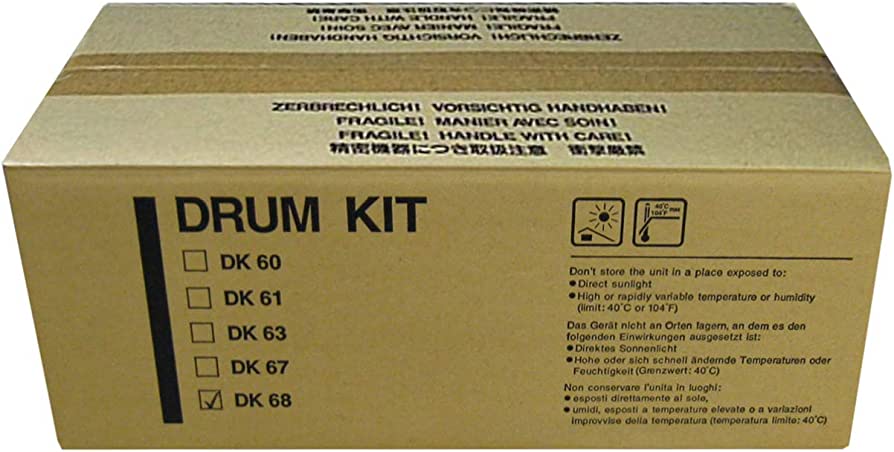 OEM Kyocera DK-68 Drum Unit - Black