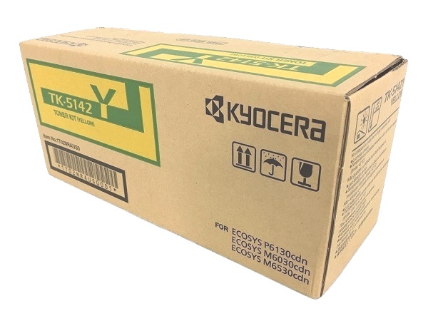 OEM Kyocera TK-5142Y Toner Cartridge - Yellow
