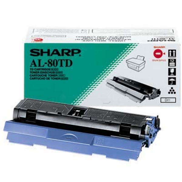 OEM Sharp AL-80TD Toner Cartridge - Black