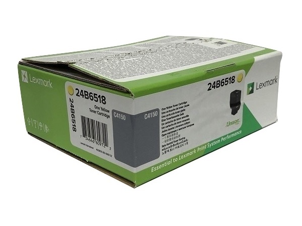 OEM Lexmark 24B6518 Toner Cartridge - Yellow