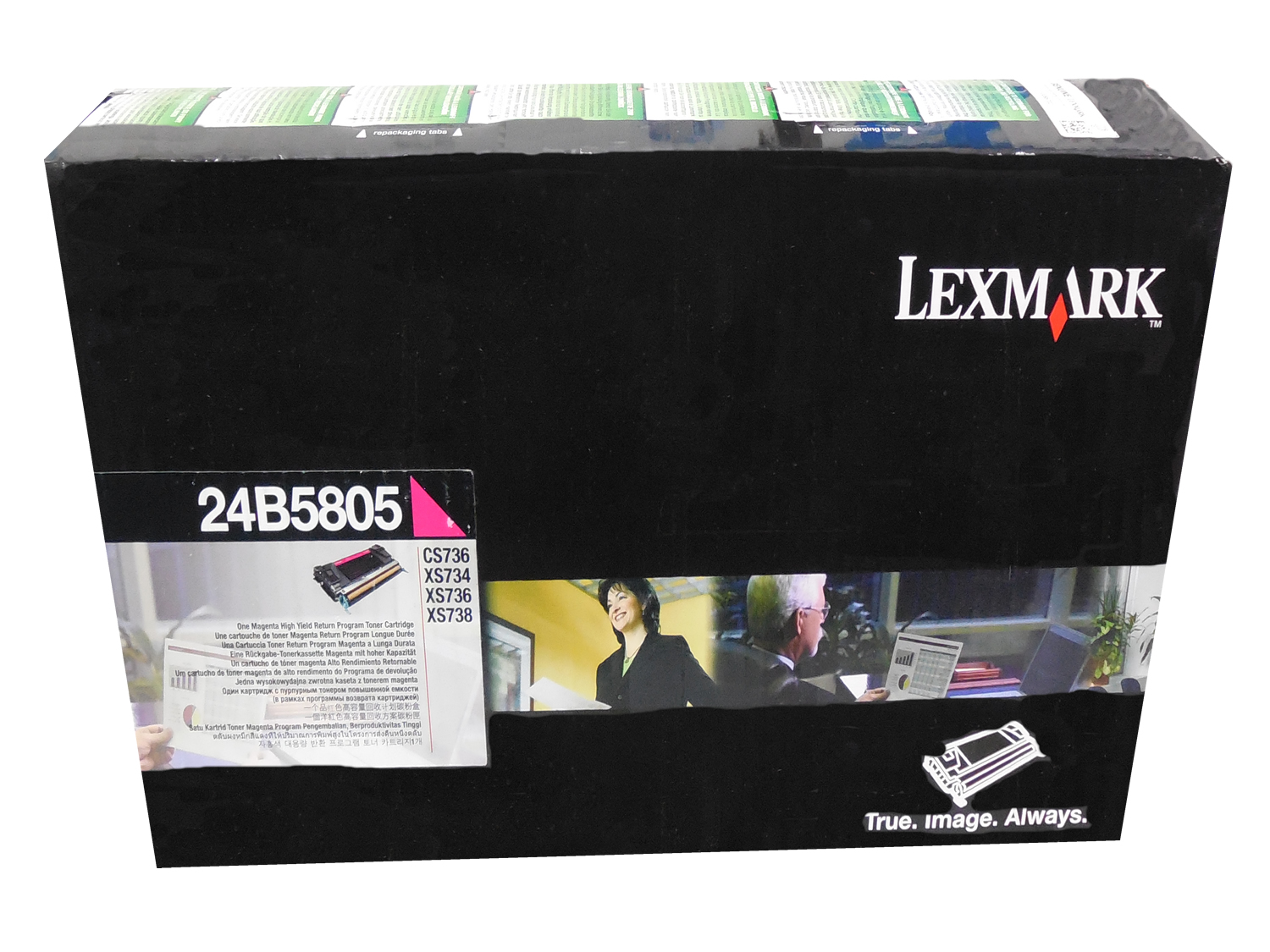 OEM Lexmark 24B5805 Toner Cartridge - Magenta