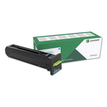 OEM Lexmark 72K10C0 Toner Cartridge - Cyan