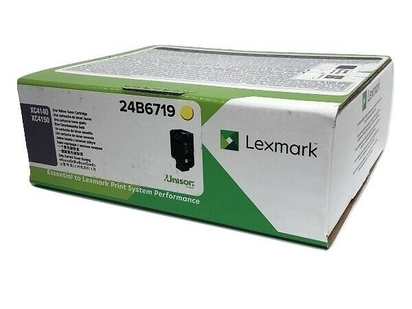 OEM Lexmark 24B6719 Toner Cartridge - Yellow