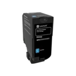 OEM Lexmark 74C10C0 Toner Cartridge - Cyan