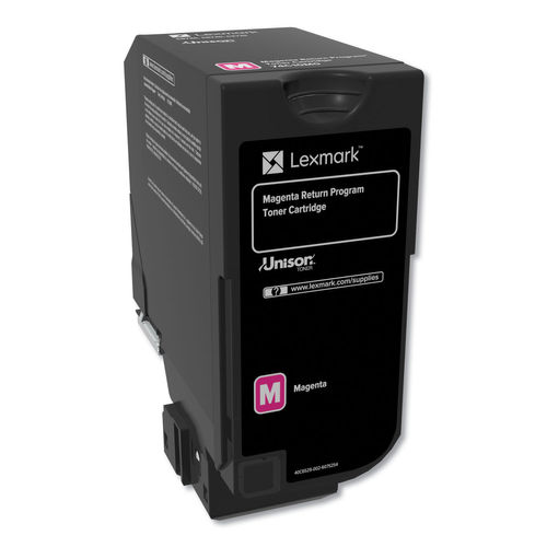 OEM Lexmark 74C10M0 Toner Cartridge - Magenta