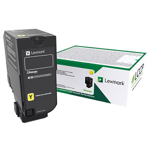 OEM Lexmark 74C10Y0 Toner Cartridge - Yellow