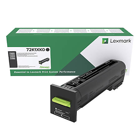OEM Lexmark 72K1XK0 Toner Cartridge - Black