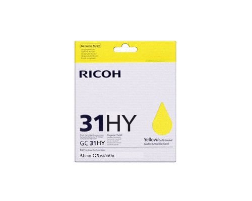 OEM Ricoh 405704 Toner Cartridge - Yellow