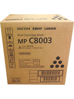OEM Ricoh 842196 Toner Cartridge - Black