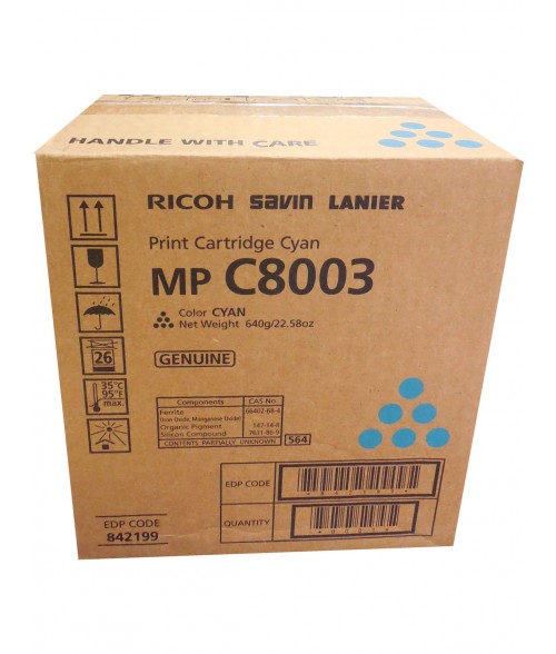 OEM Ricoh 842199 Toner Cartridge - Cyan