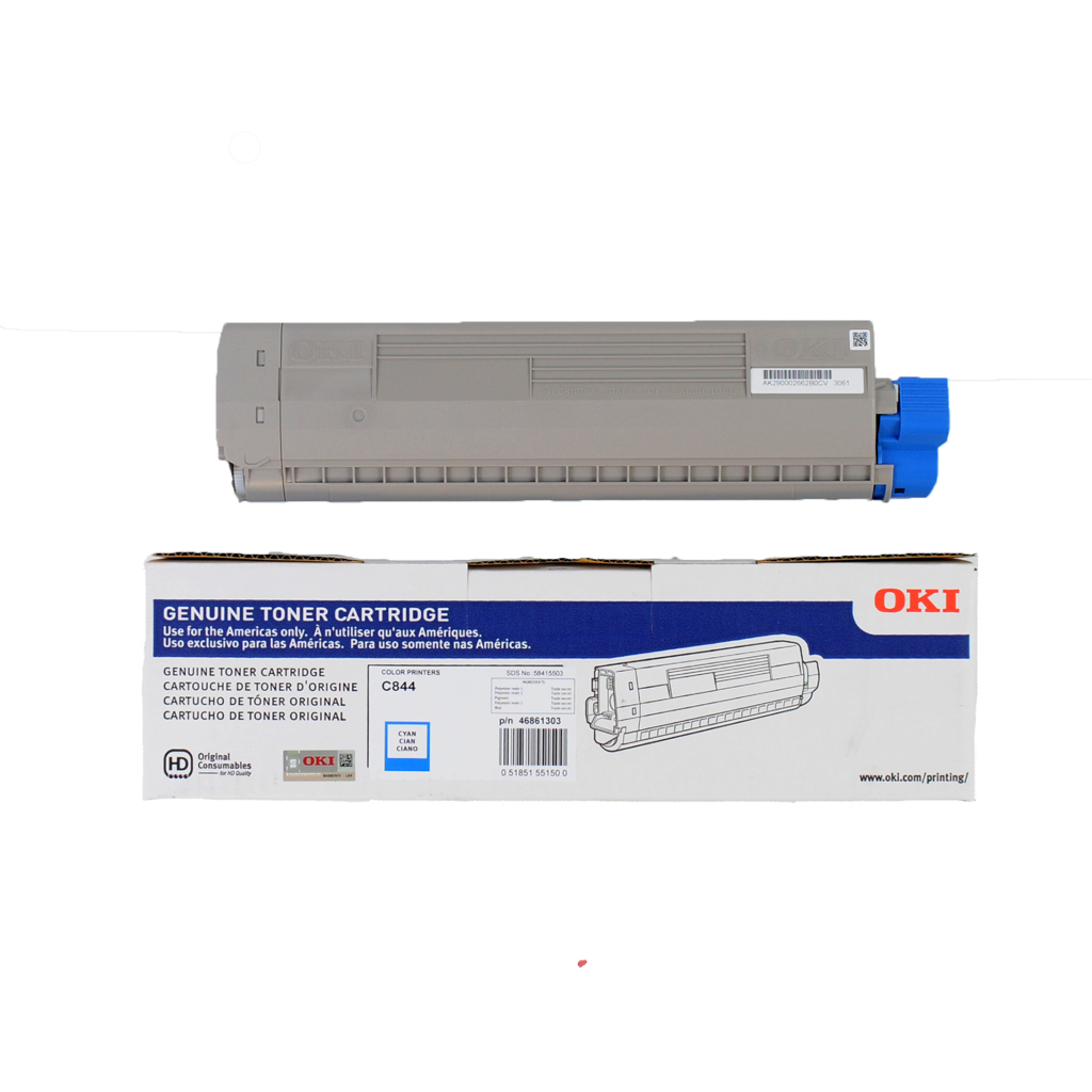 OEM Okidata 46861303 Toner Cartridge - Cyan