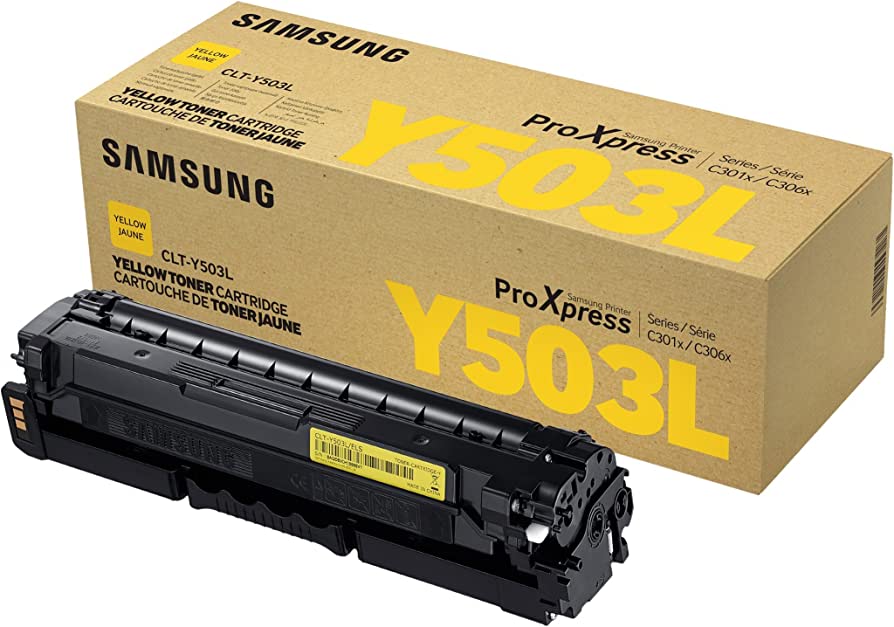 OEM Samsung CLT-Y503L Toner Cartridge - Yellow