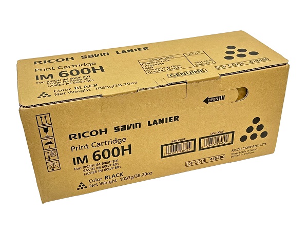 OEM Ricoh 418480 Toner Cartridge - Black