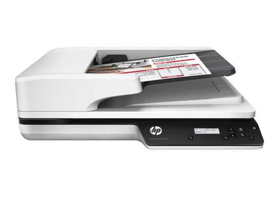 Refurbished HP ScanJet Pro 3500 f1 Color Flatbed Scanner