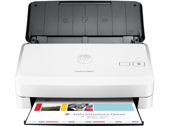 Refurbished HP ScanJet Pro 2000 s1 Color Sheetfed Scanner