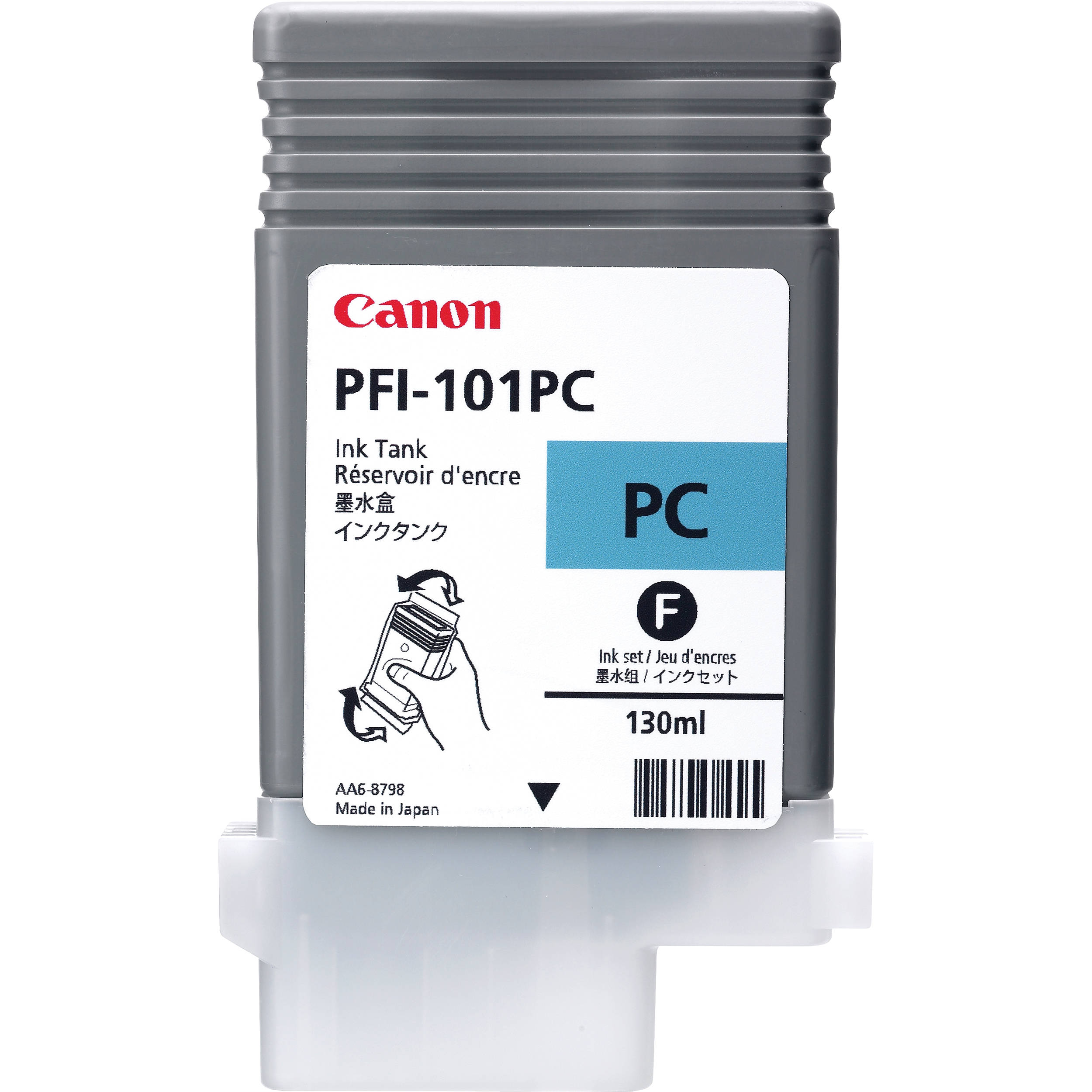 OEM Canon PFI-101PC Ink Cartridge - Photo Cyan