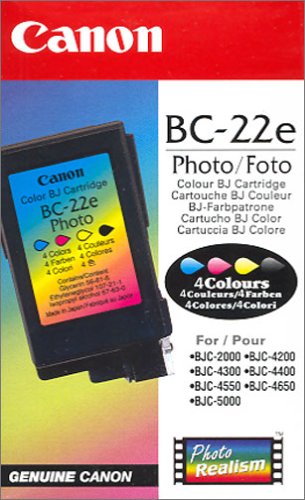 OEM Canon BC-22E Ink Cartridge - CMYK