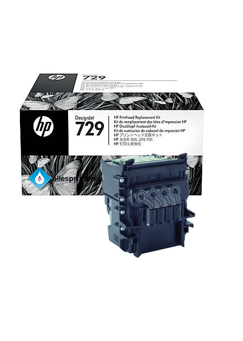 HP 729 Designjet Printhead Replacement Kit, (F9J81A)