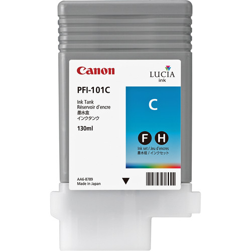 OEM Canon PF-101C set of 6 Ink Cartridge - Cyan