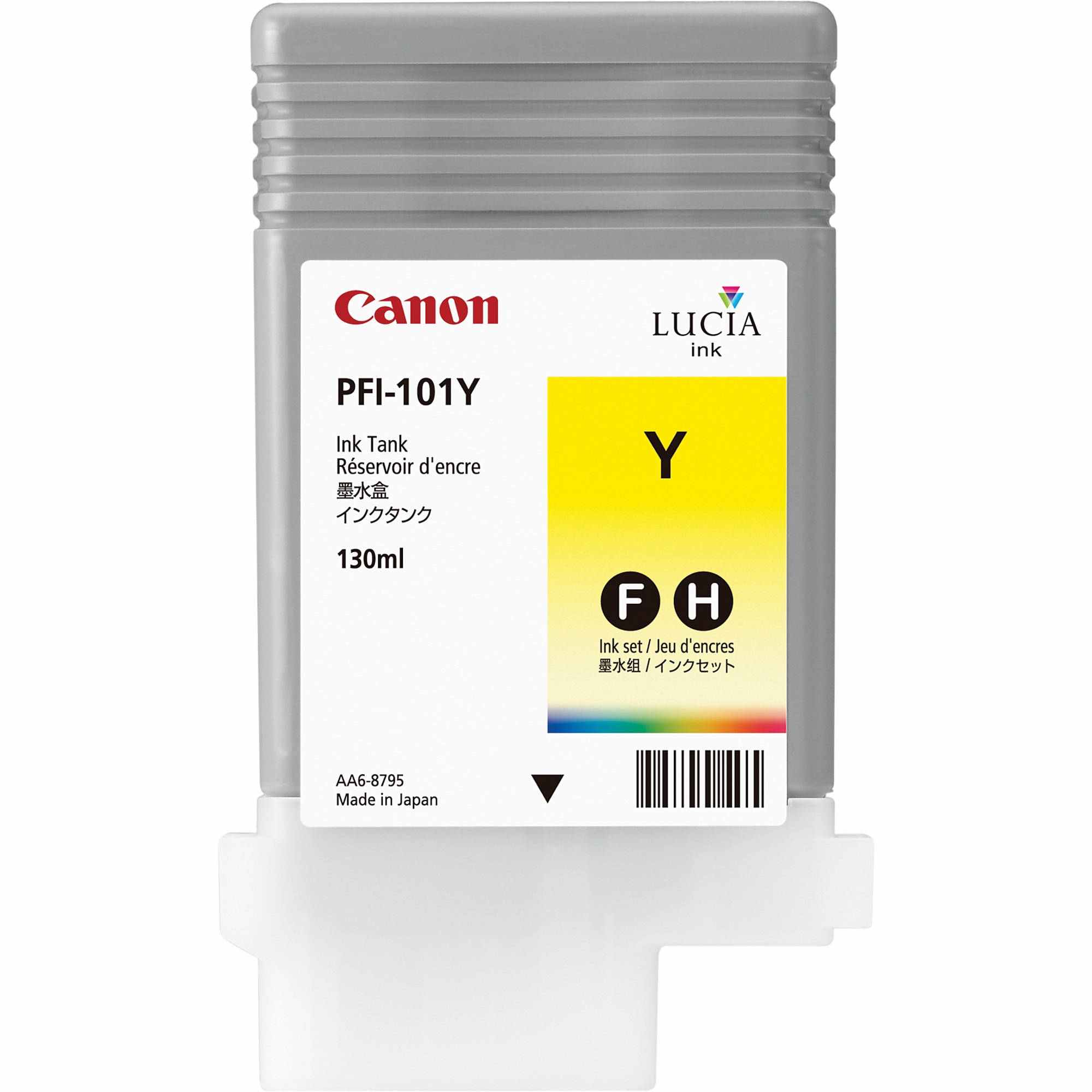 OEM Canon PF-101Y set of 6 Ink Cartridge - Yellow