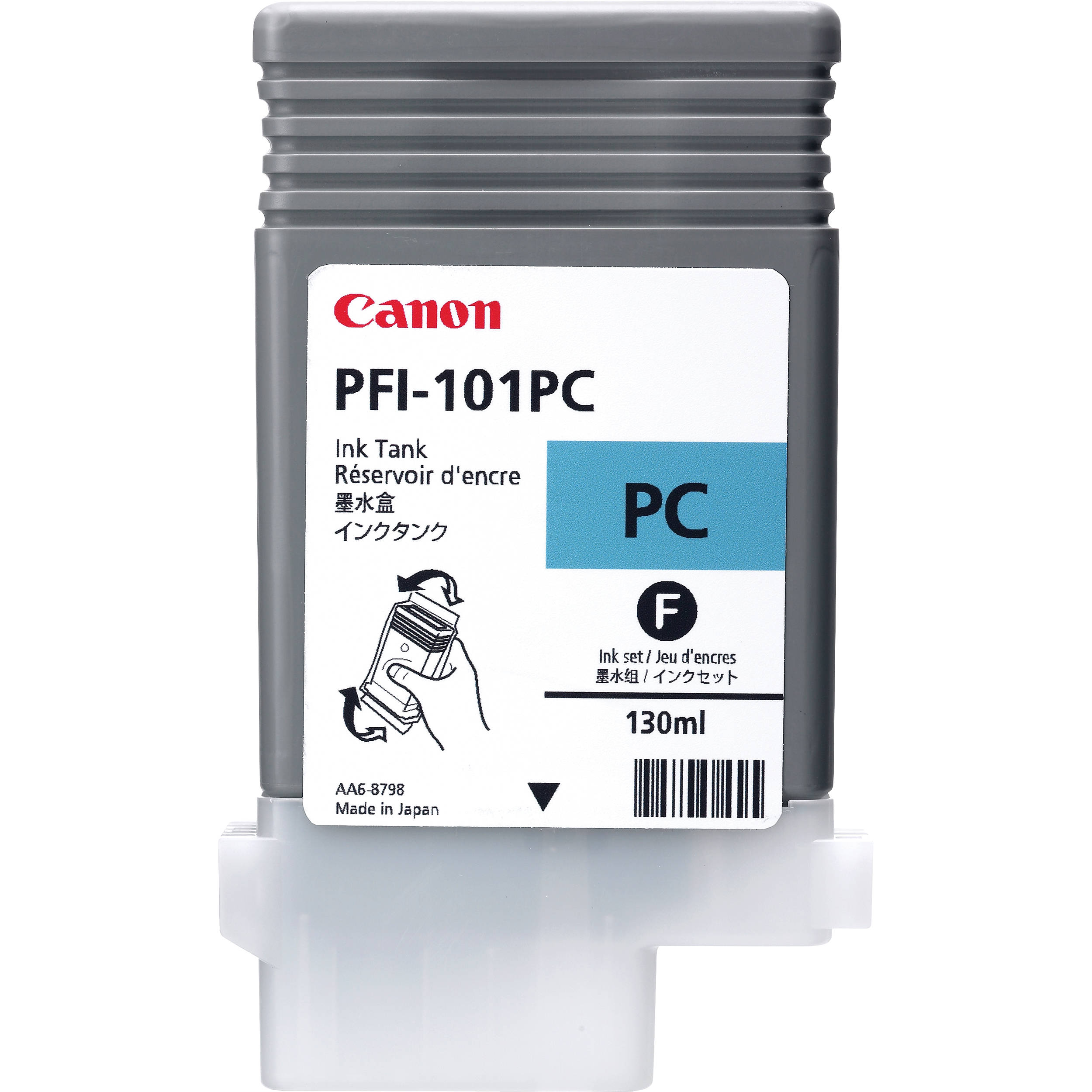 OEM Canon PF-101PC set of 6 Ink Cartridge - Photo Cyan