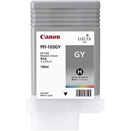 OEM Canon PFI-103GY Ink Cartridge - Gray