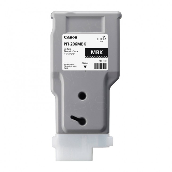 OEM Canon PFI-206MBK Ink Cartridge - Matte Black