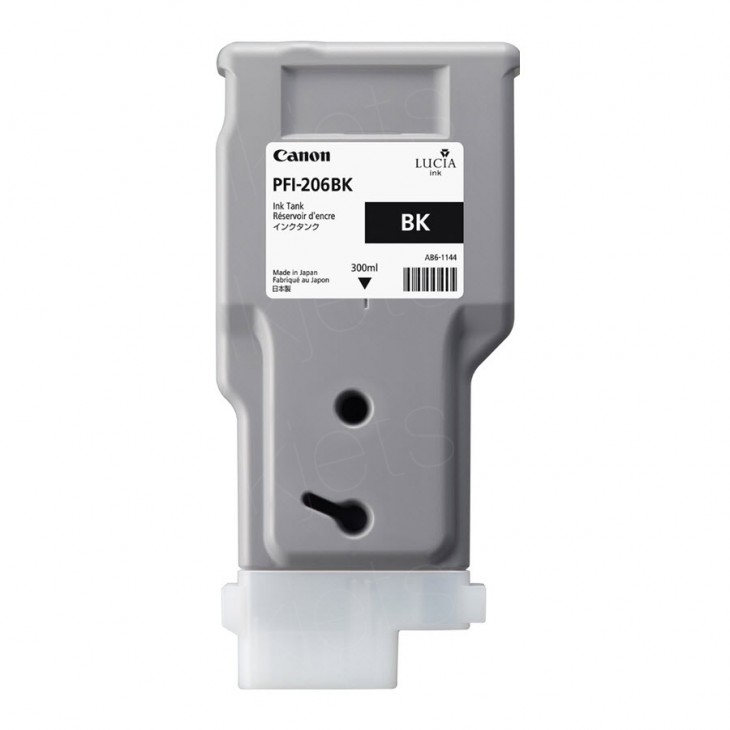 OEM Canon PFI-206BK Ink Cartridge - Black