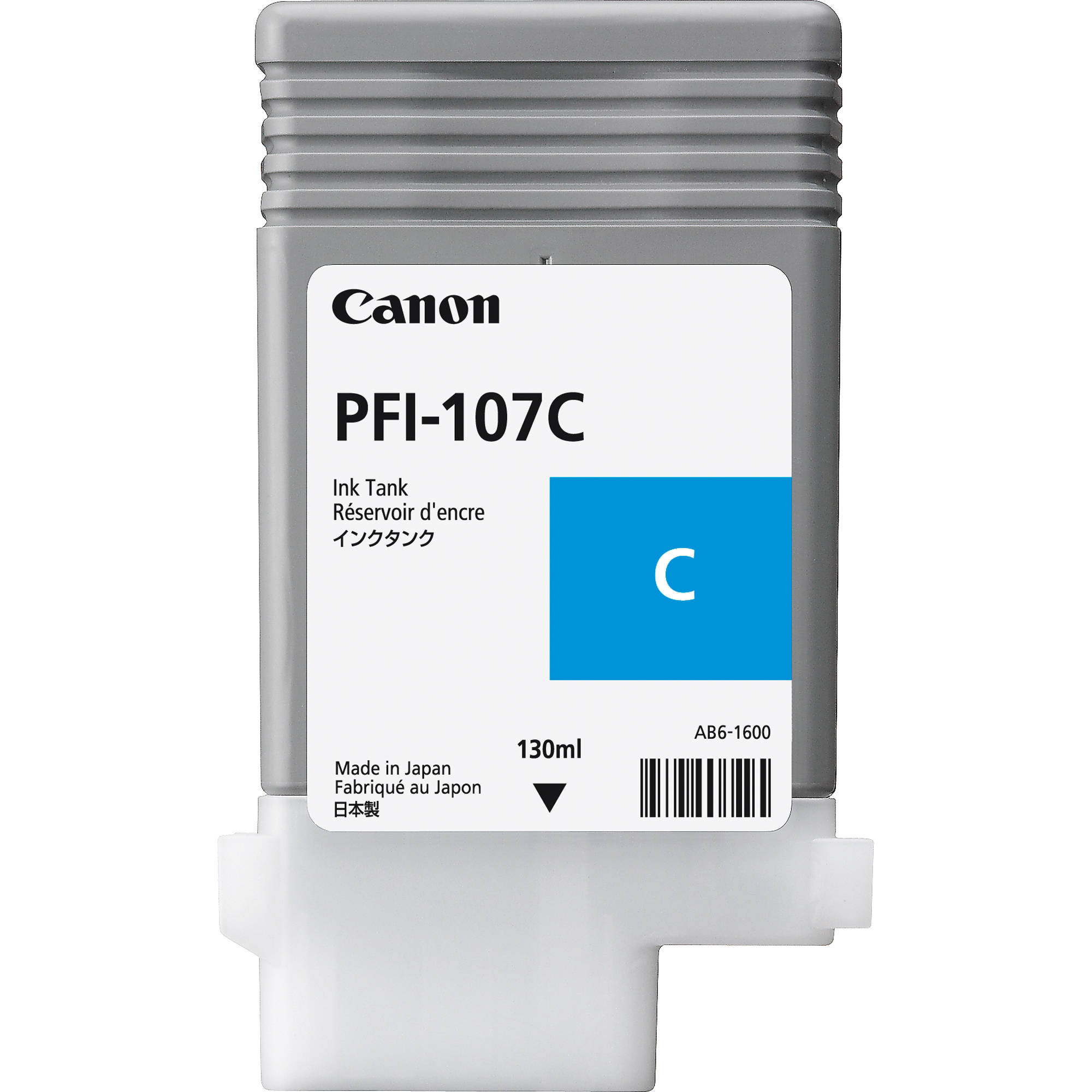 OEM Canon PFI-107C Ink Cartridge - Cyan