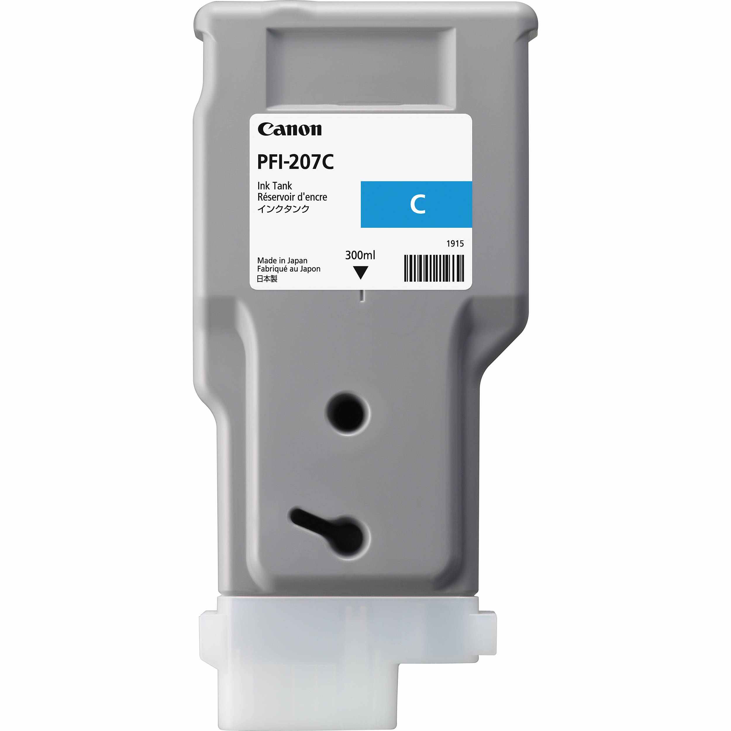OEM Canon PFI-207C Ink Cartridge - Cyan