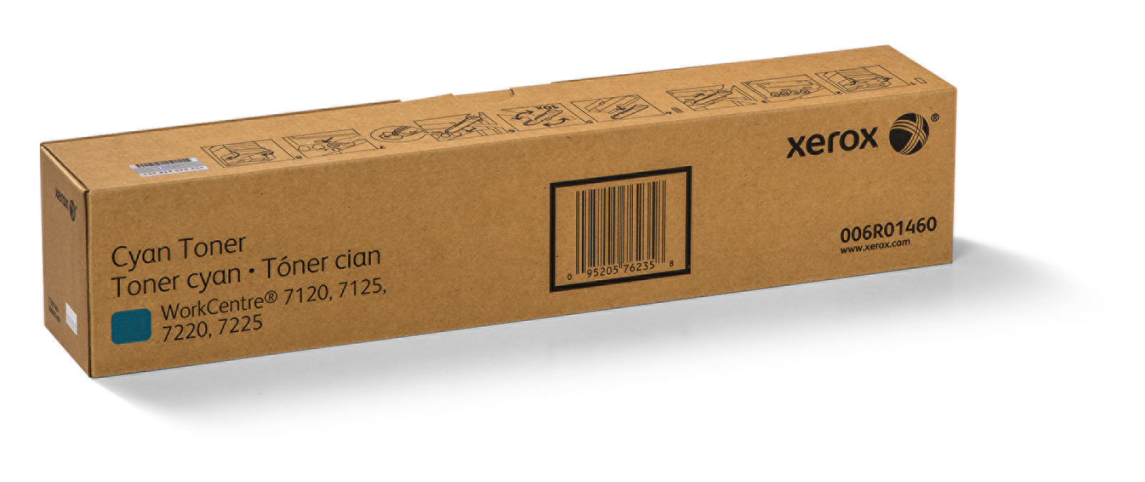 OEM Xerox 6R1460 Toner Cartridge - Cyan