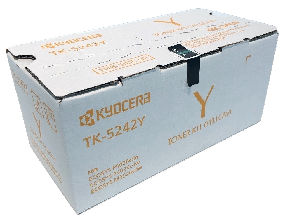 OEM Kyocera TK-5242Y Toner Cartridge - Yellow