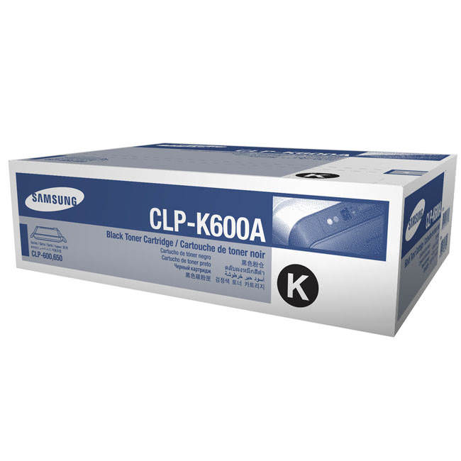 OEM Samsung CLP-K600A Toner Cartridge - Black