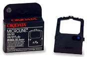 Okidata Ribbon - Black, (52102001)