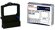 Okidata 52106001 Ribbon Black 4000000 Page Yield