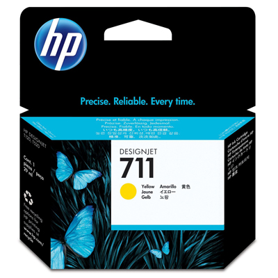 OEM HP 711 Ink Cartridge - Yellow