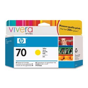 OEM HP 70 Ink Cartridge - Yellow