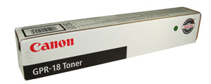 OEM Canon GPR-18 Toner Cartridge - Black