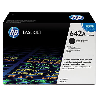 OEM HP 642A Toner Cartridge - Black