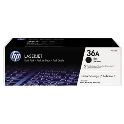 OEM HP 36A Toner Cartridge - Black