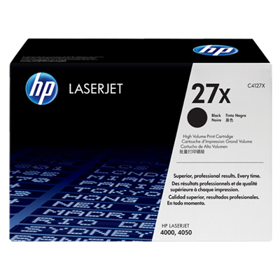 OEM HP 27X Toner Cartridge - Black